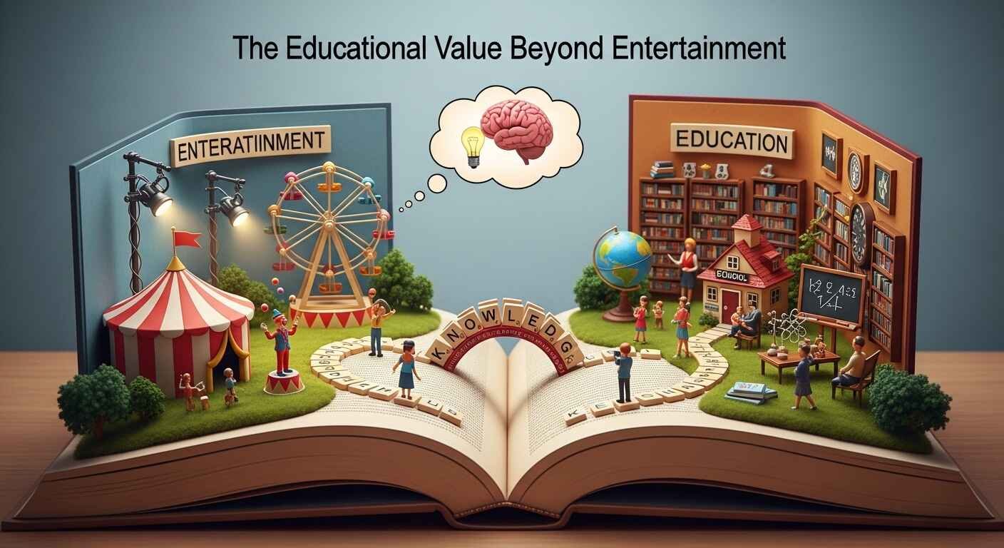 The Educational Value Beyond Entertainment