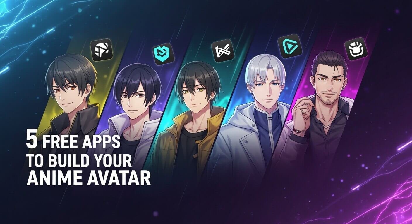 5 Free Apps to Build Your Anime Avatar5 Free Apps to Build Your Anime Avatar