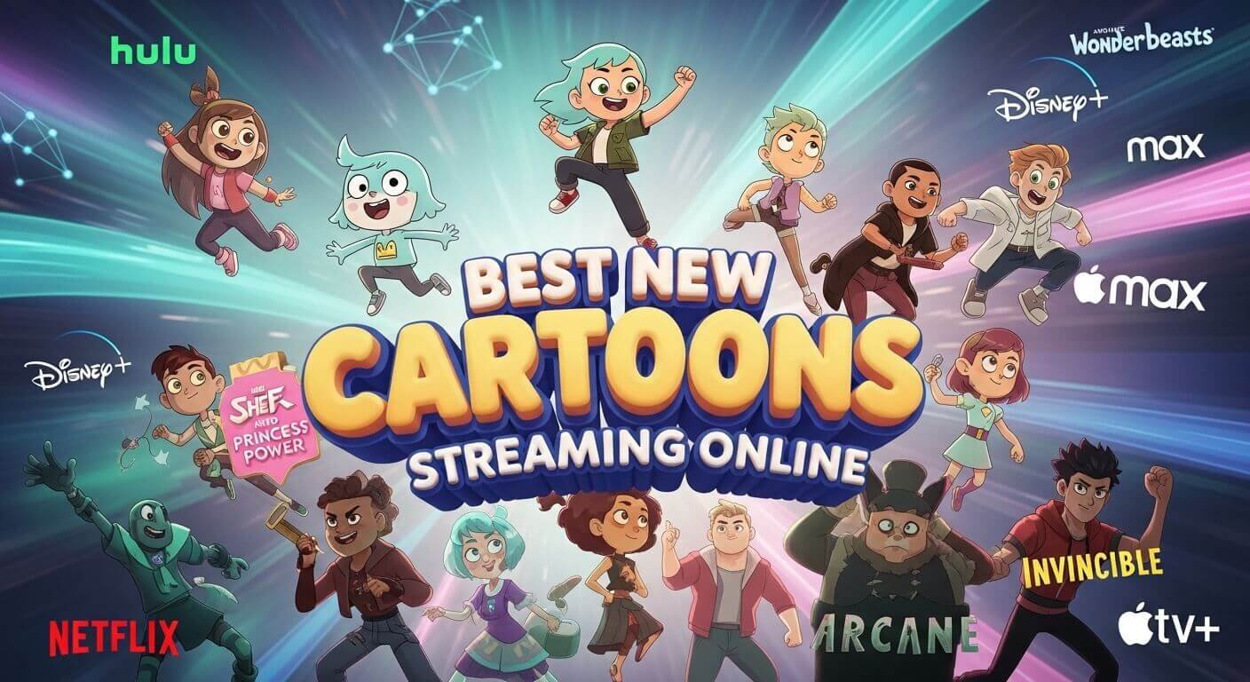 Best New Cartoons Streaming Online