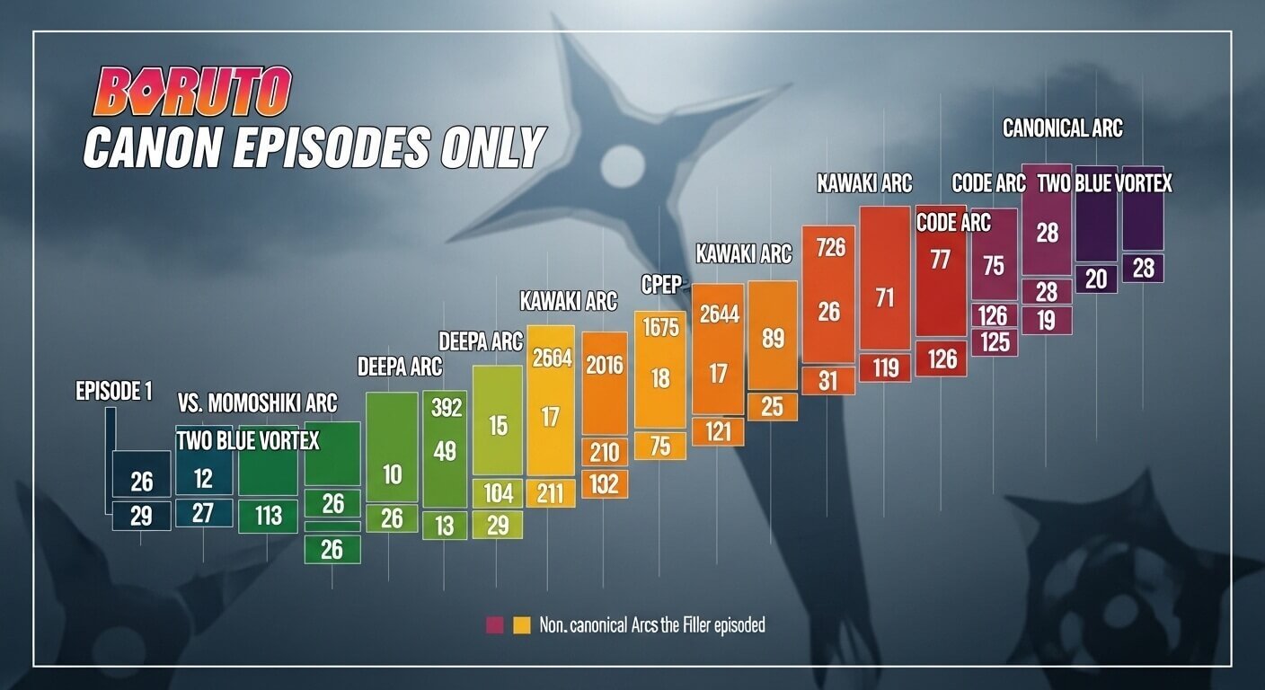 Boruto Canon Episodes Only