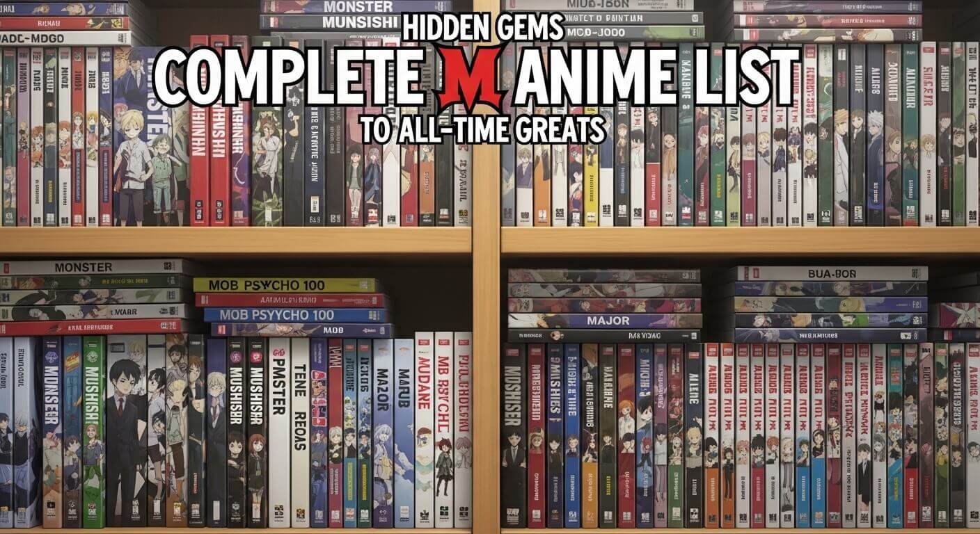 Complete M Anime List — Hidden Gems to All-Time Greats