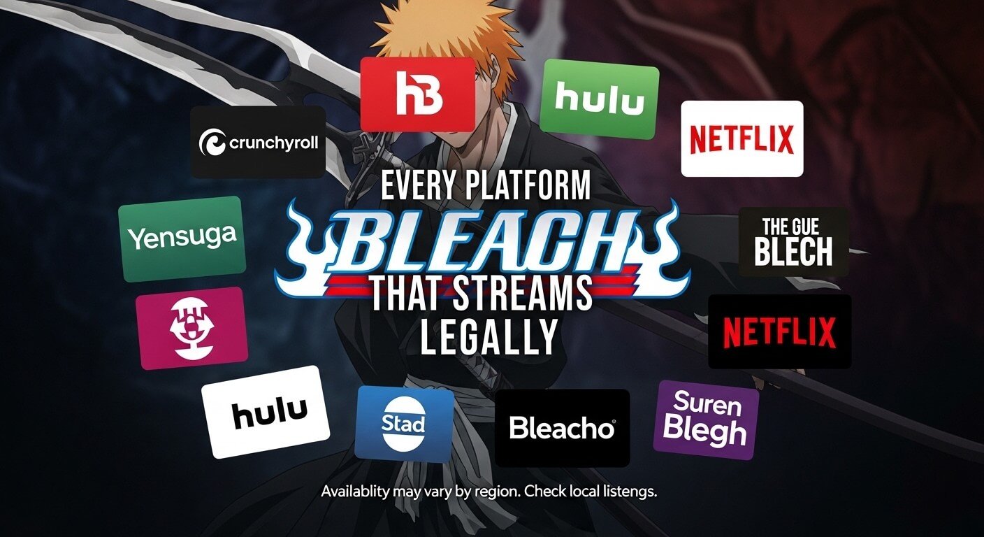 Every Platform That Streams Bleach Legally 