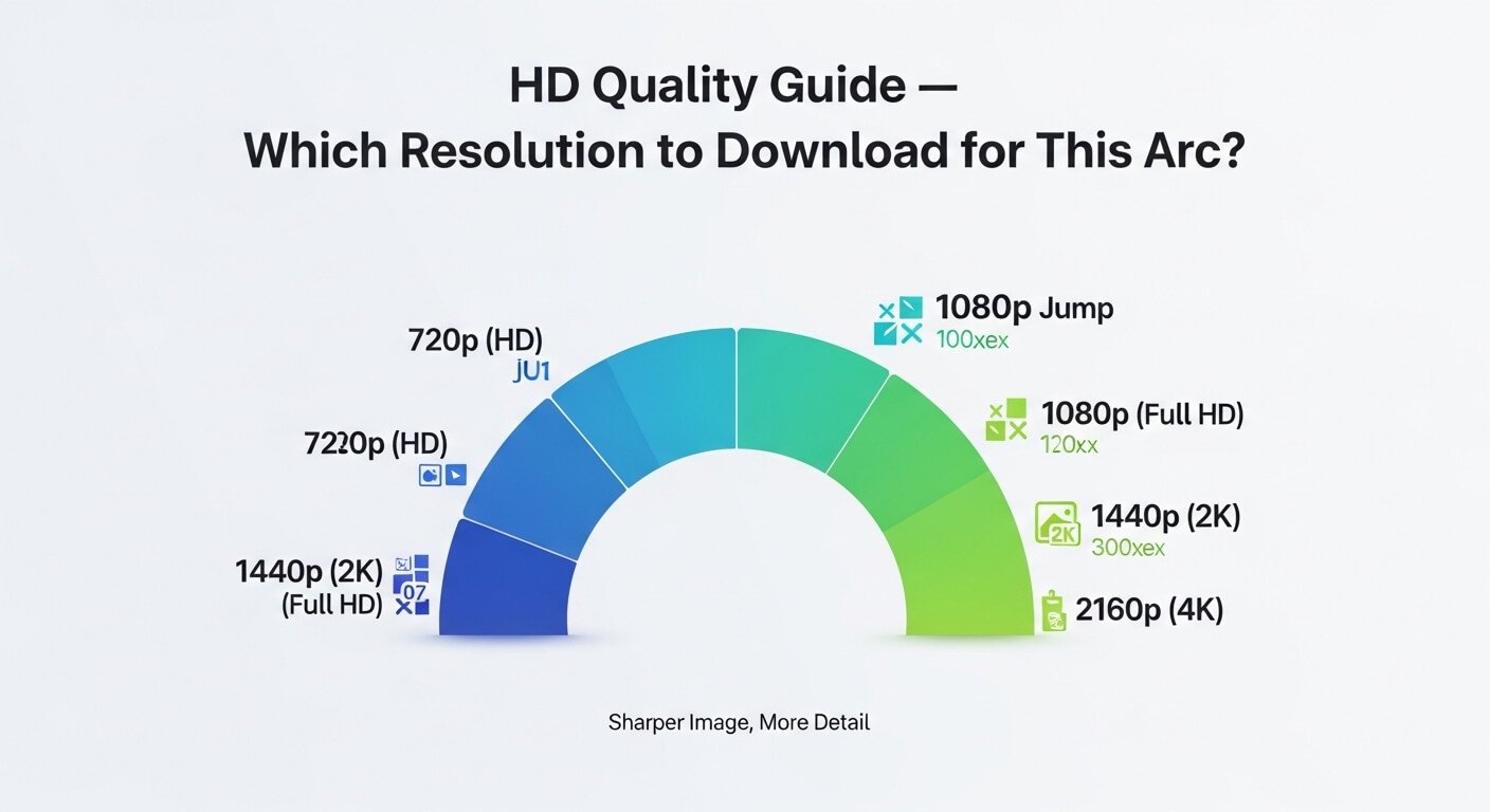 HD Quality Guide — Which Resolution to Download for This Arc