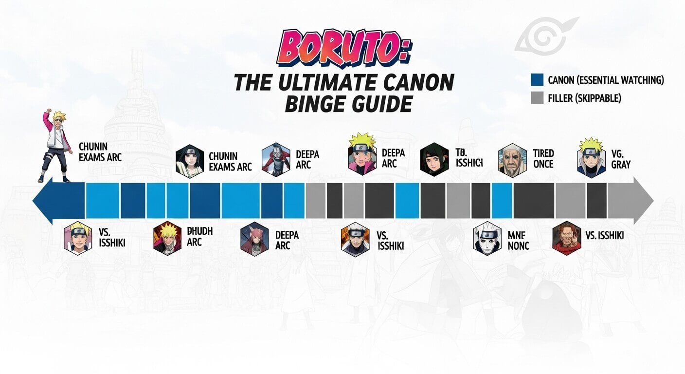How to Binge Boruto Without Fillers