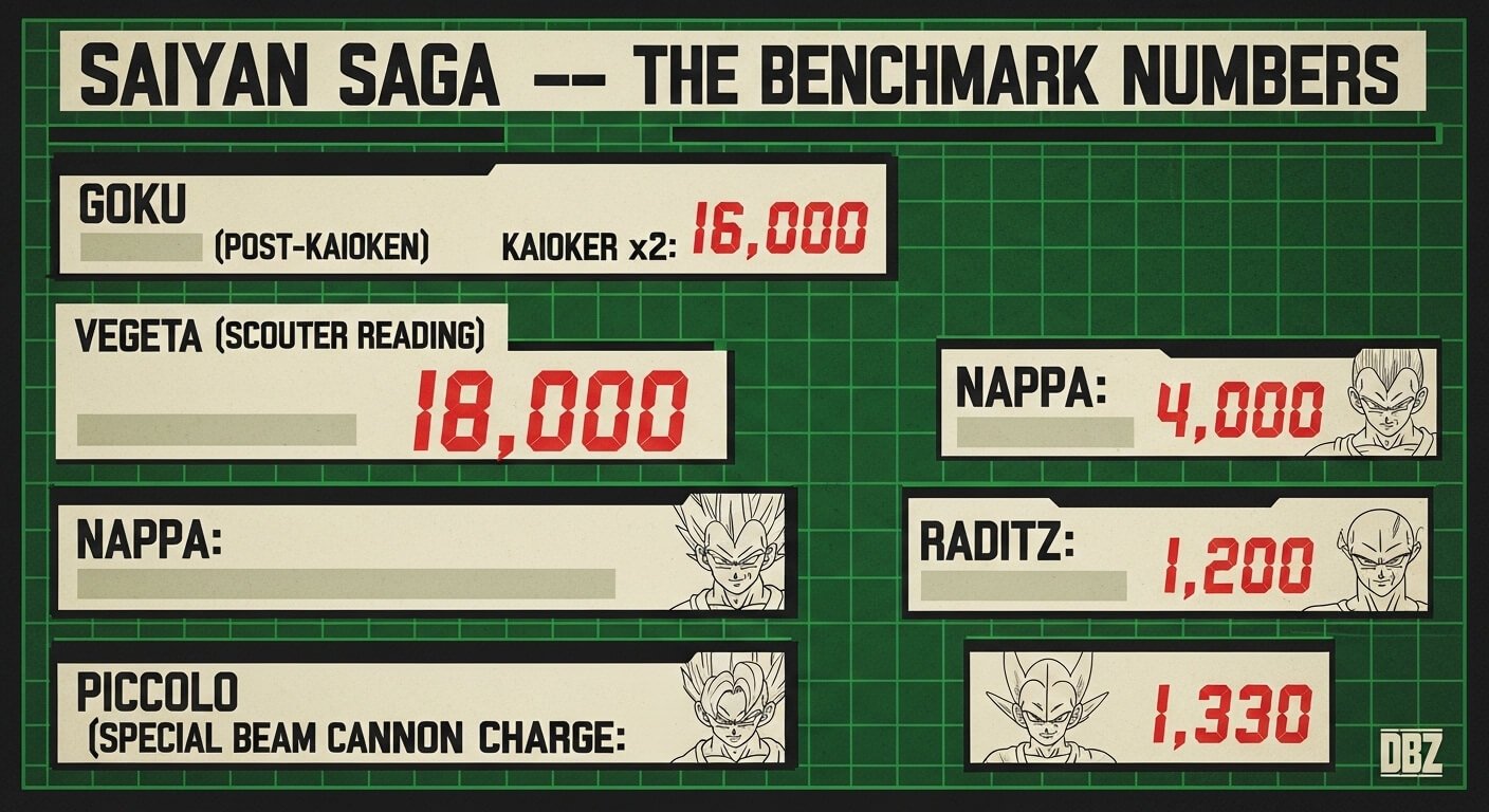 Saiyan Saga — The Benchmark Numbers