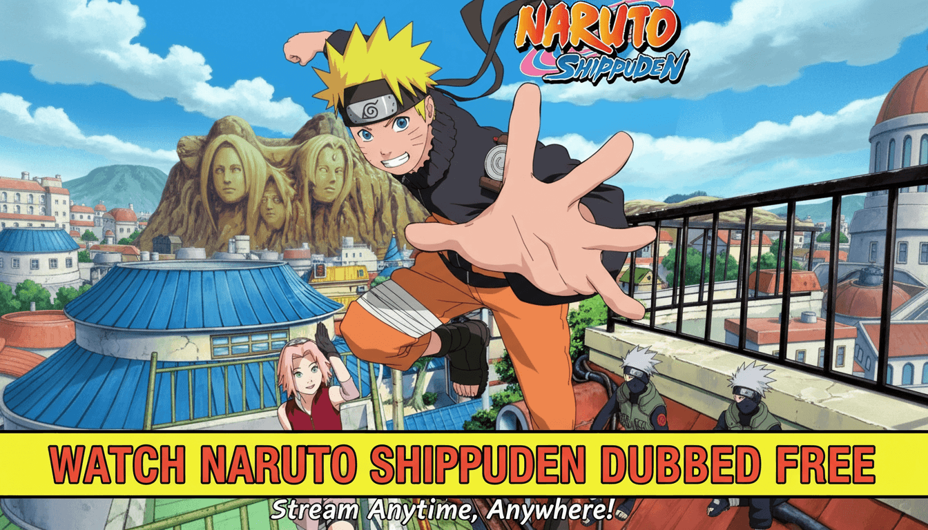 Watch Naruto Shippuden Dubbed Free Online