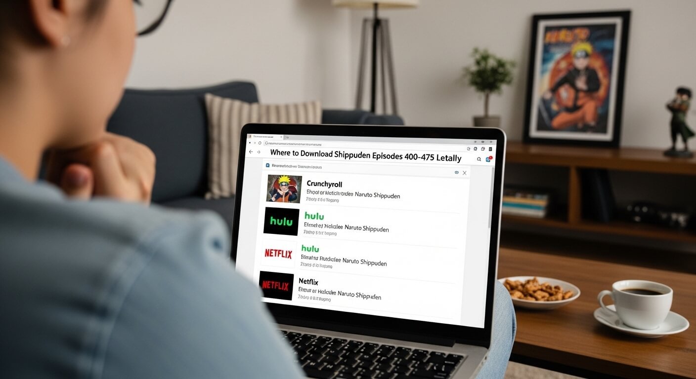 Where to Download Naruto Shippuden Episodes 400–475 Legally