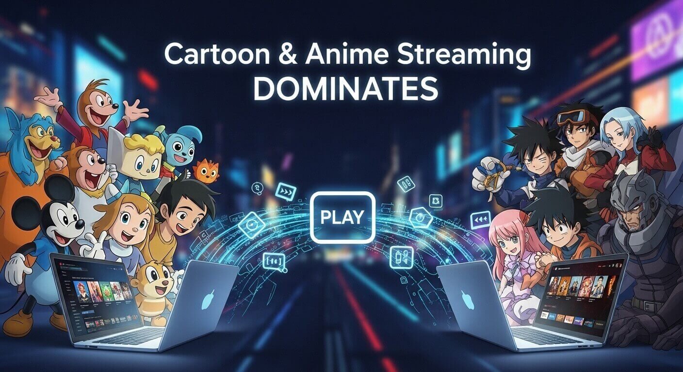 Why Cartoons and Anime Online Are Dominating Streaming