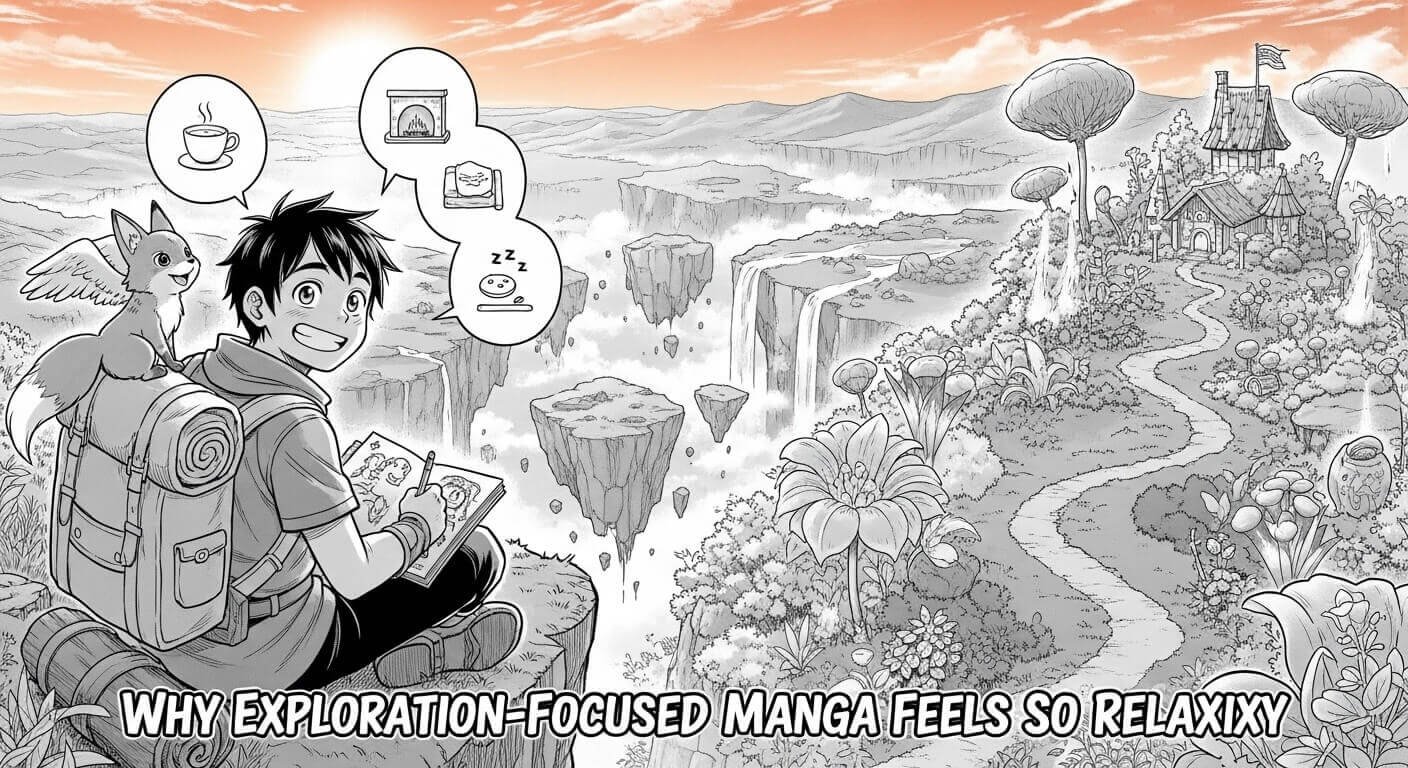 Why Exploration-Focused Manga Feels So Relaxing