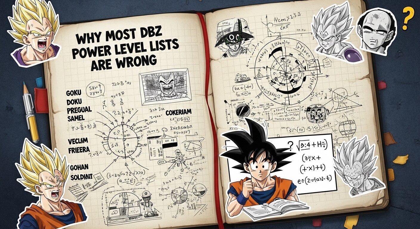 Why Most DBZ Power Level Lists Are Wrong