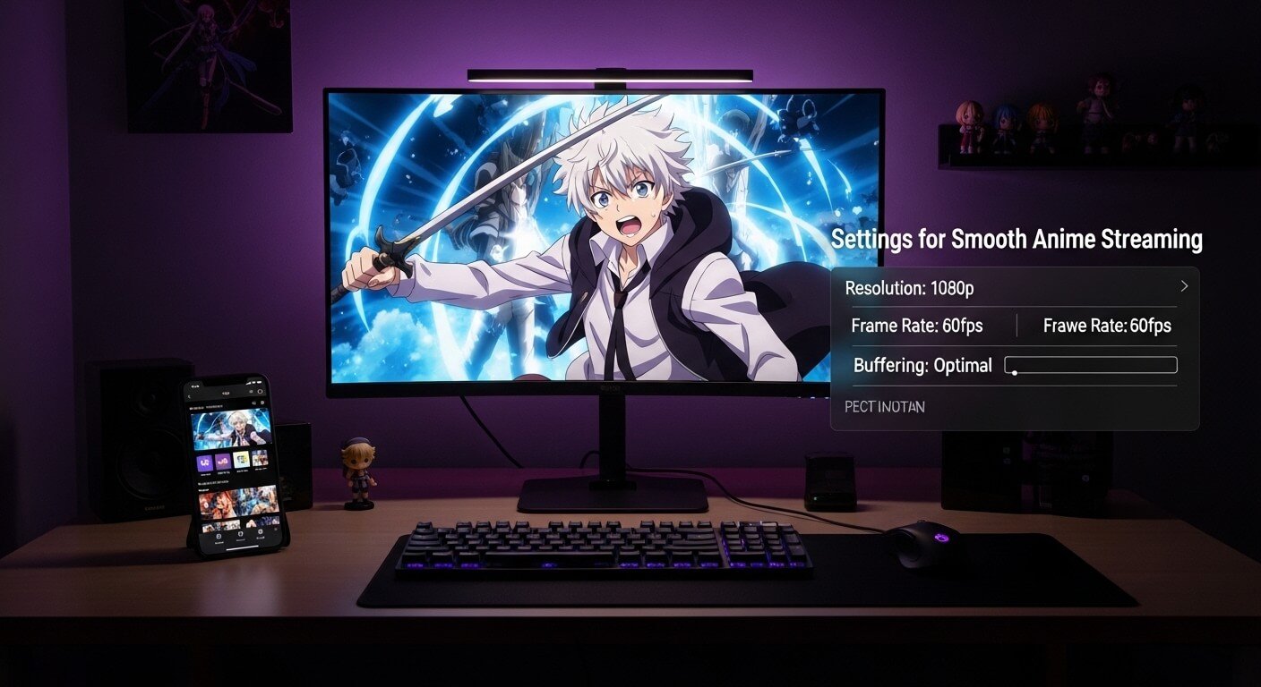 Best Settings for Smooth Anime Streaming