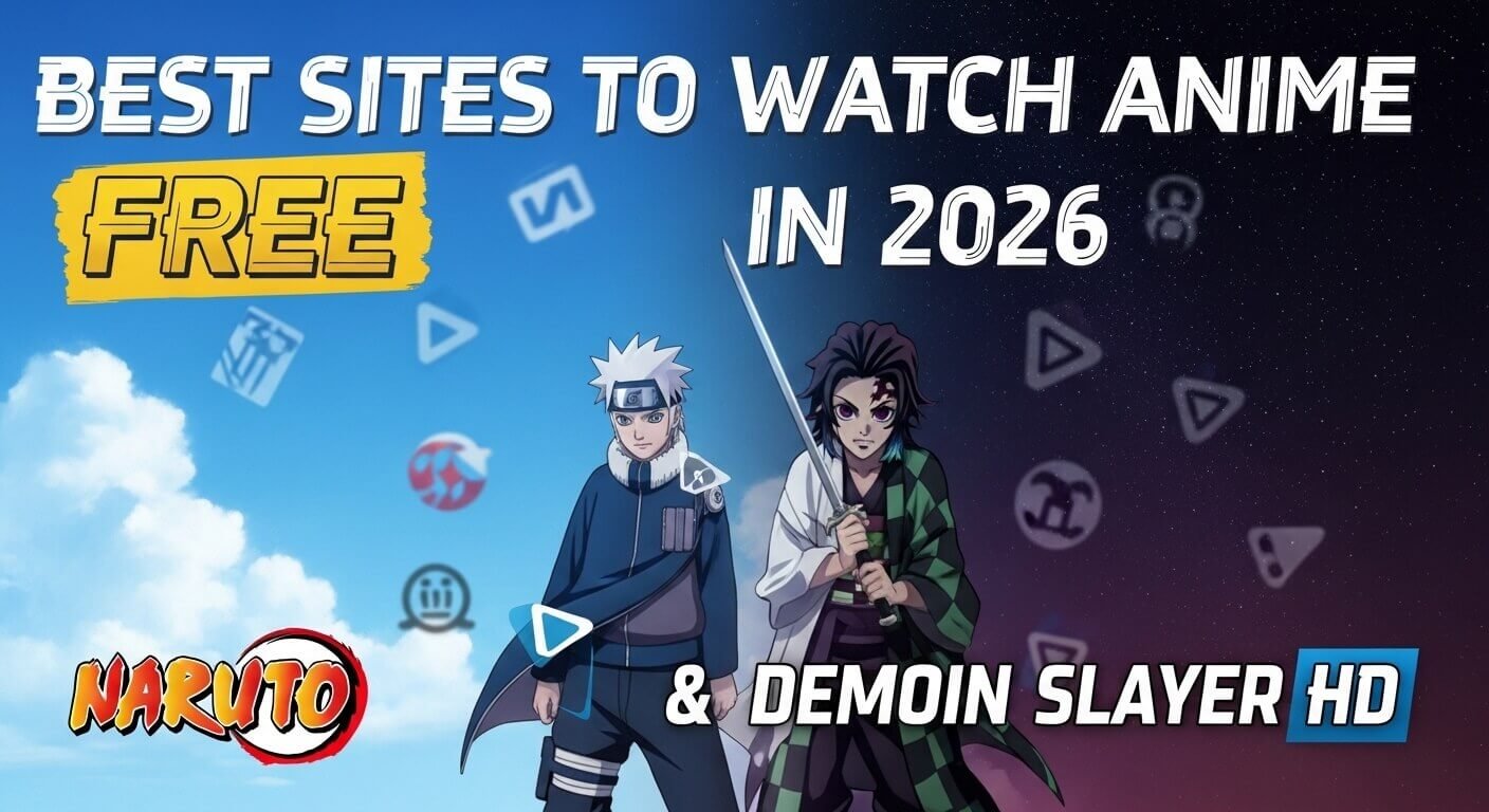 Best Sites to Watch Anime Free in 2026 – Naruto, Demon Slayer HD