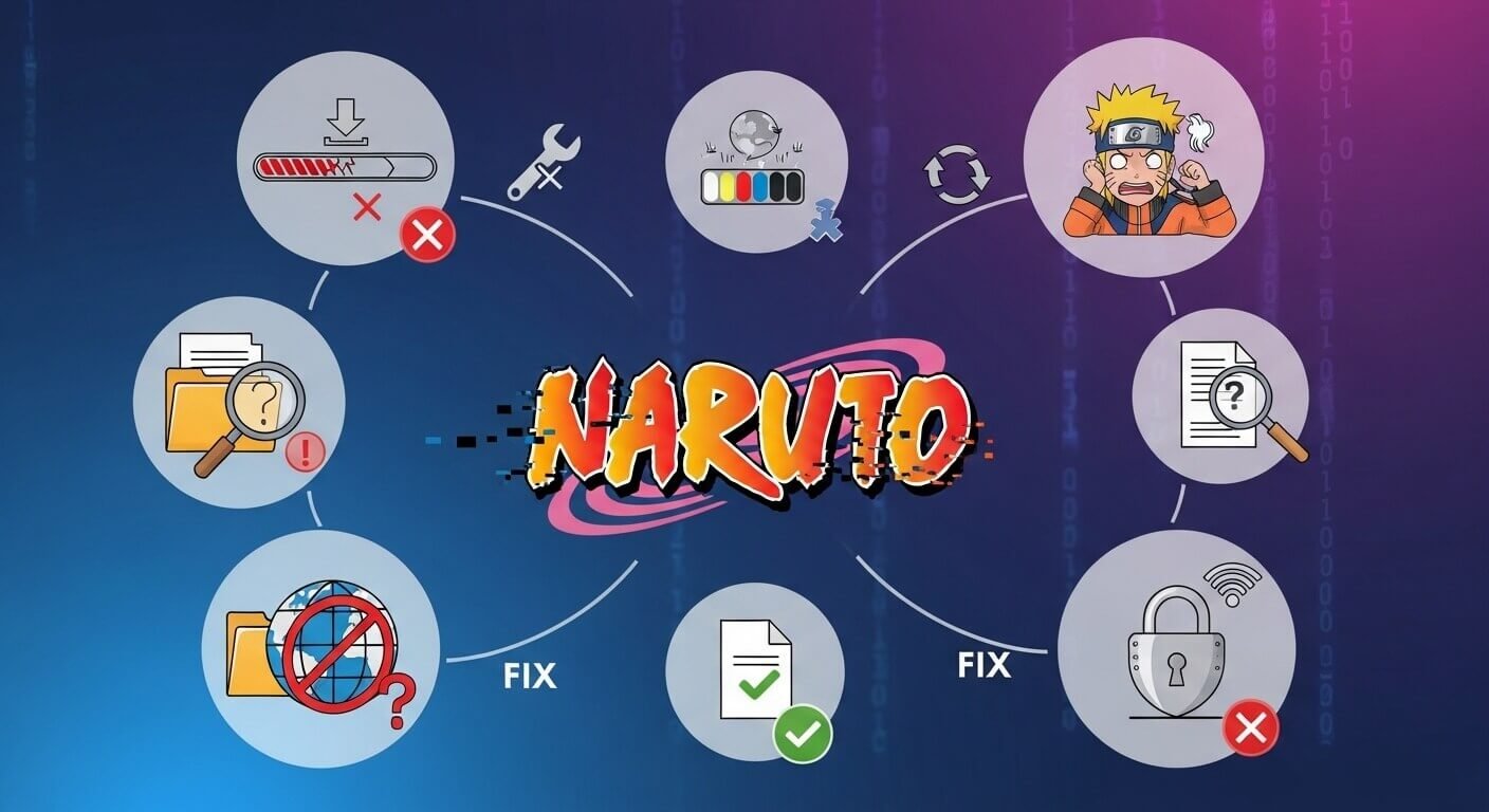 Common Problems When Downloading Naruto (And Fixes)