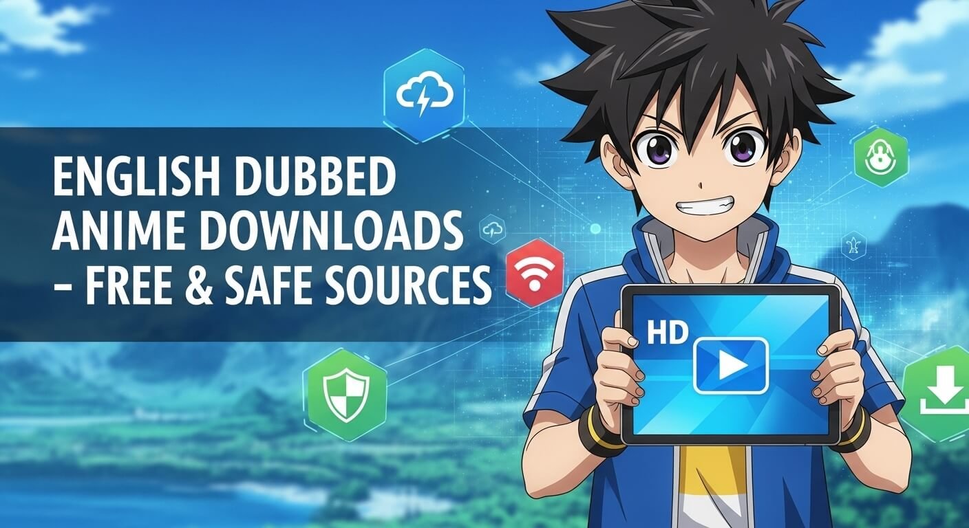 HD English Dubbed Anime Downloads - Free & Safe Sources