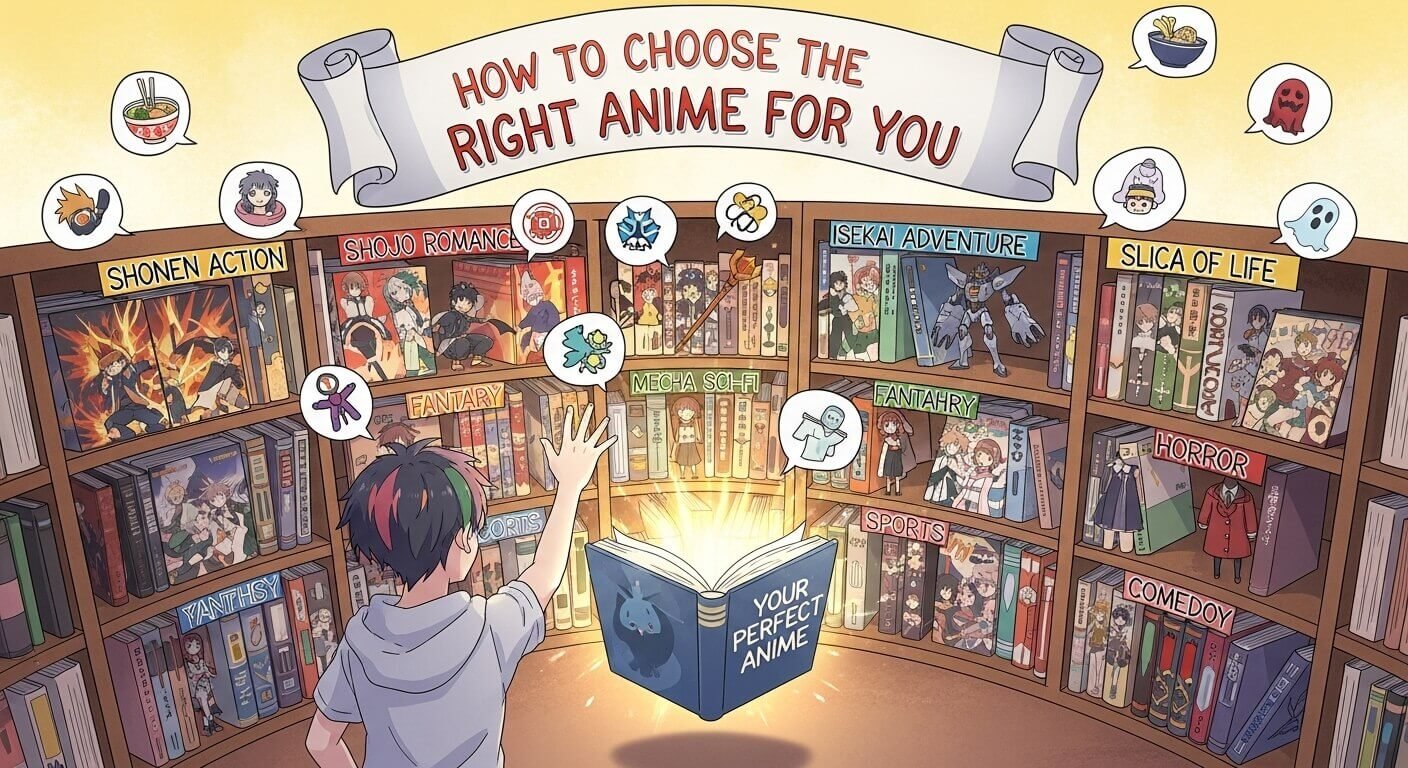 How to Choose the Right Anime for You