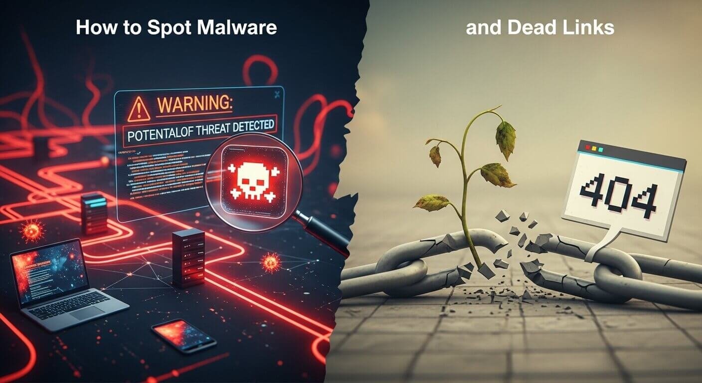How to Spot Malware and Dead Links