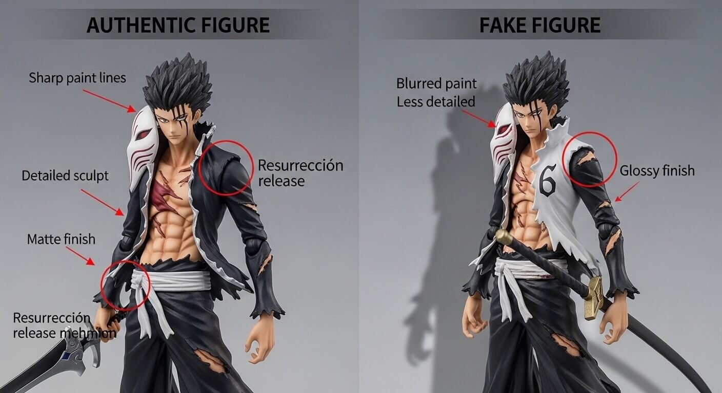 How to Spot a Fake Grimmjow Jaegerjaquez Figure