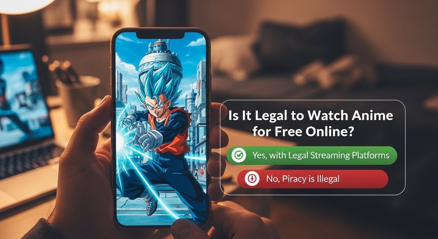 Is It Legal to Watch Anime for Free Online