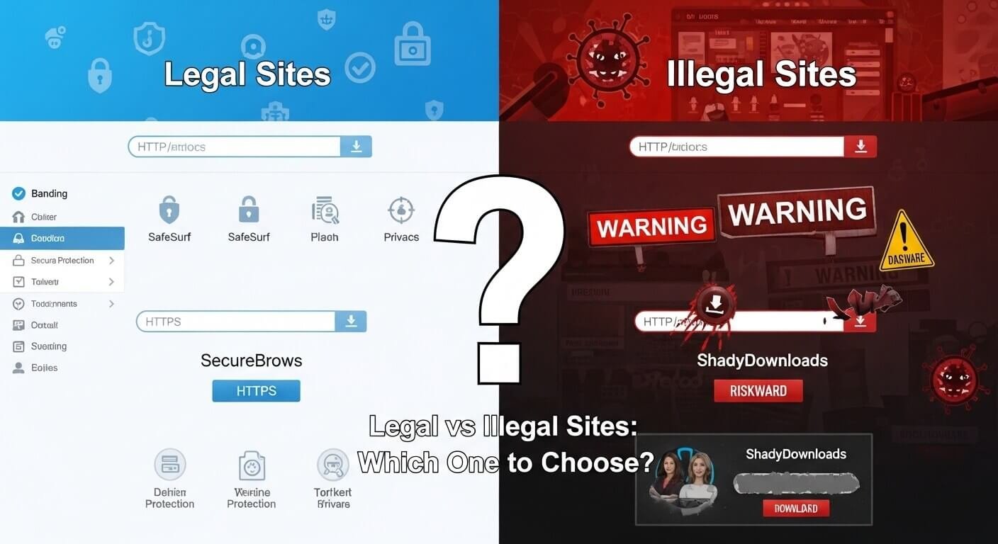 Legal vs Illegal Sites Which One to Choose