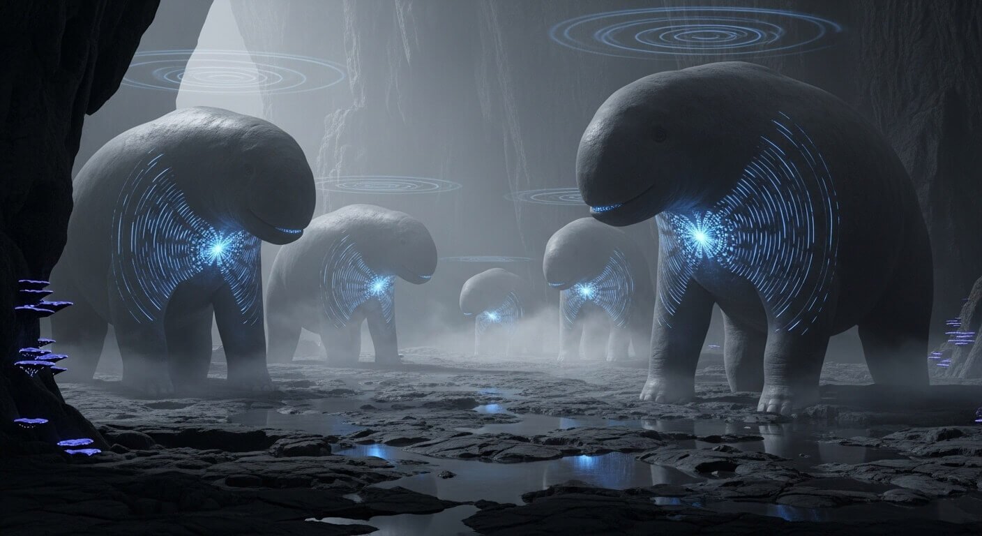 They communicate through infrasound