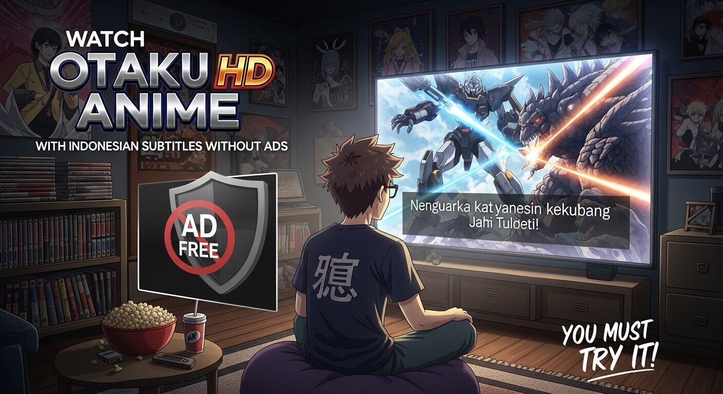 Watch Otaku HD Anime with Indonesian Subtitles Without Ads, You Must Try It!