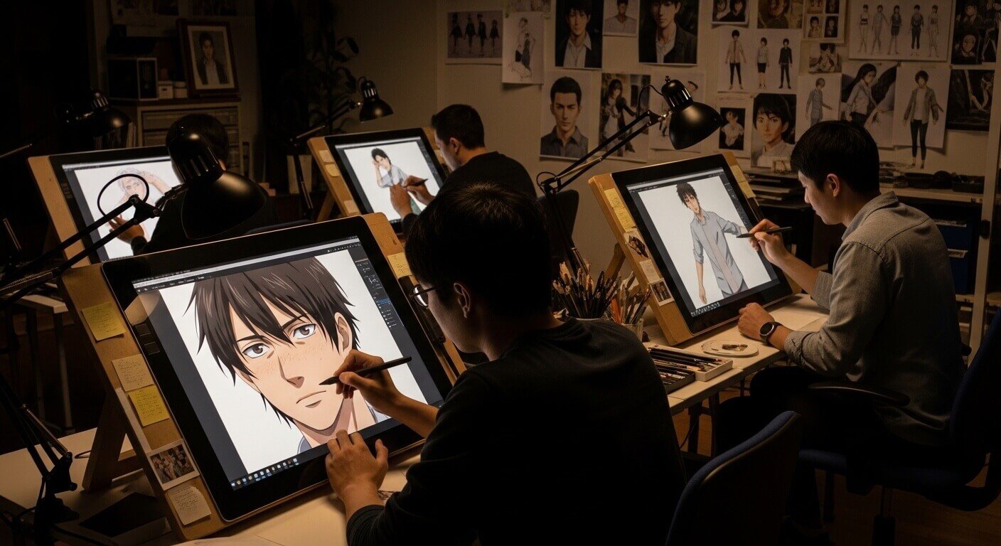 Which Studios Create the Most Human-Looking Anime