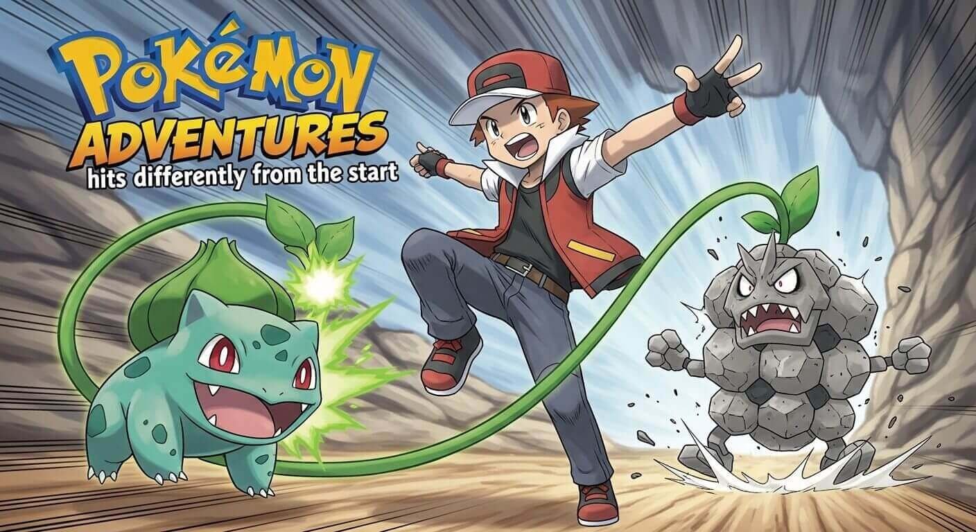 Why Pokémon Adventures hits differently from the start