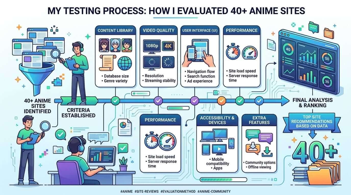 My Testing Process How I Evaluated 40+ Anime Sites(1)